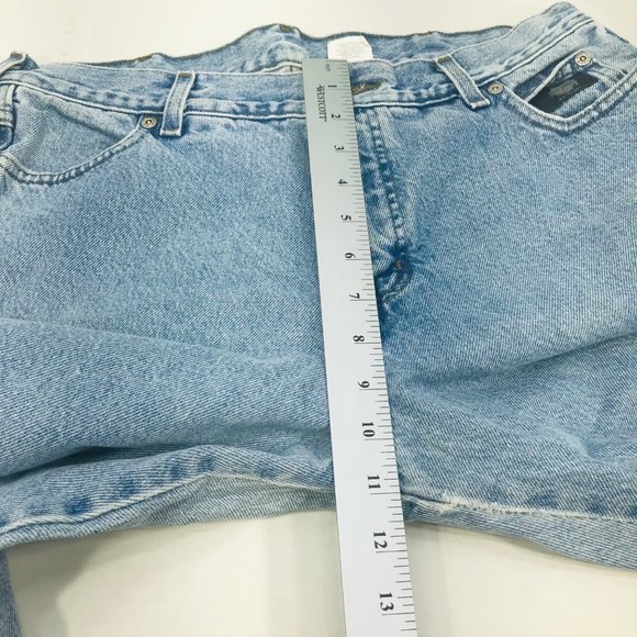 Harley Davidson Women's Size 14 Reg Denim Blue Jean Preowned Fair Condition - Picture 10 of 12